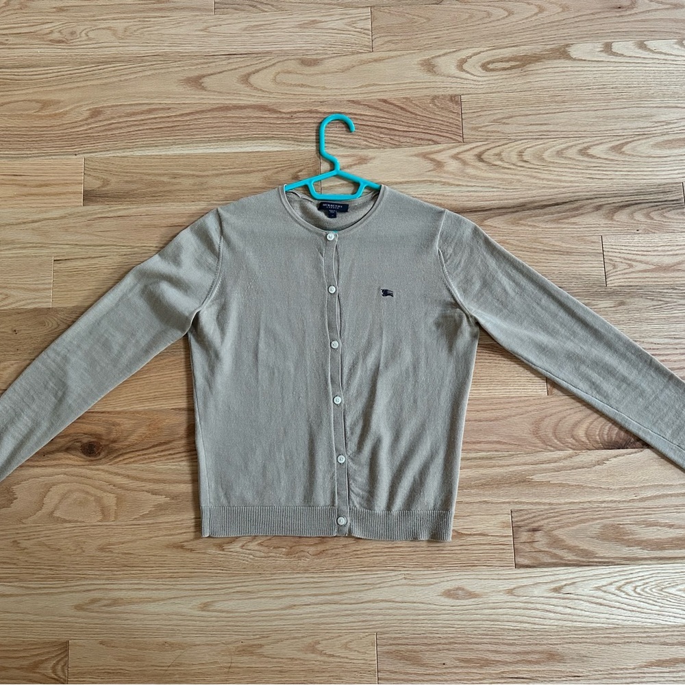 Burberry wool cardigan